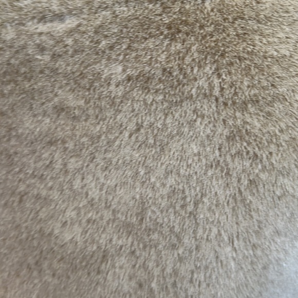 Beige Suede Sherpa jacket - Picture 6 of 8
